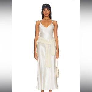 NWT House of Harlow Gorgeous Chic Long Silky Dress